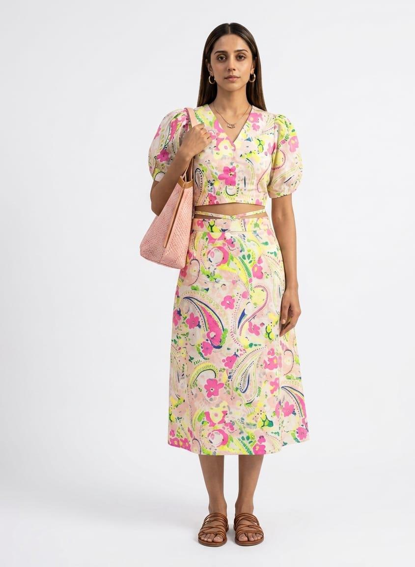 Floral Breeze Co-ord Set