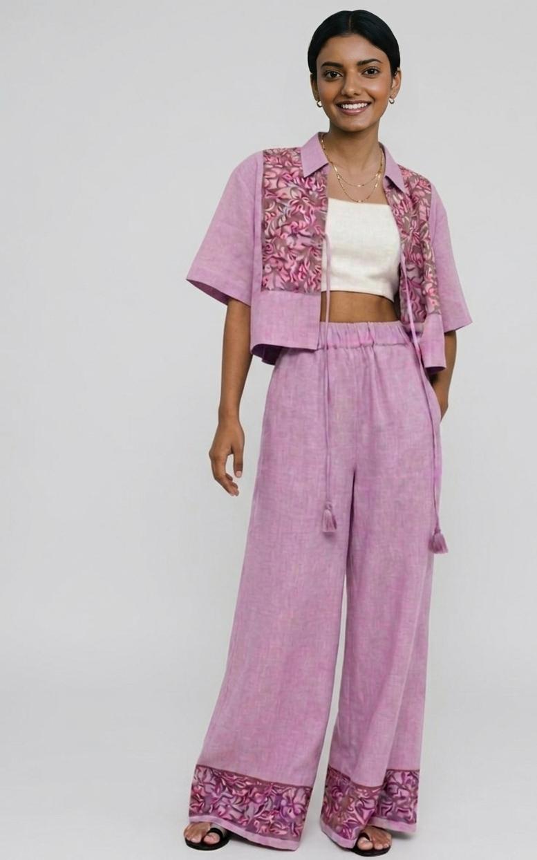 Morning pink bloom Co-ord set